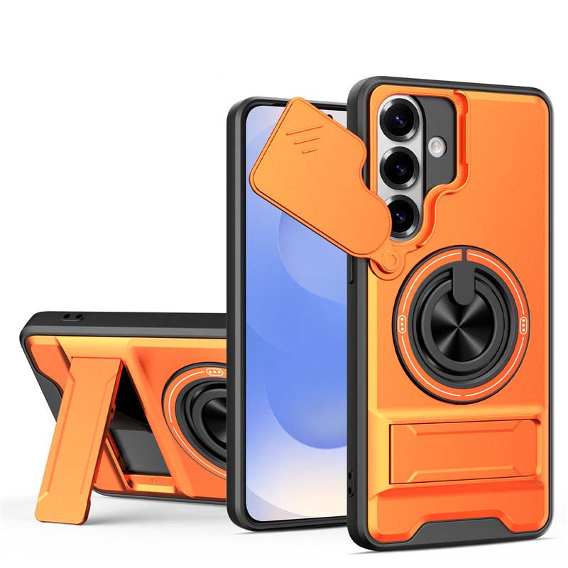 📱 LIMITED-TIME 50% OFF! ✨Samsung Phone Case – Heavy-duty with camera cover & ring stand – Shockproof, precise cutouts & 360° rotating grip – all-around protection 🔒