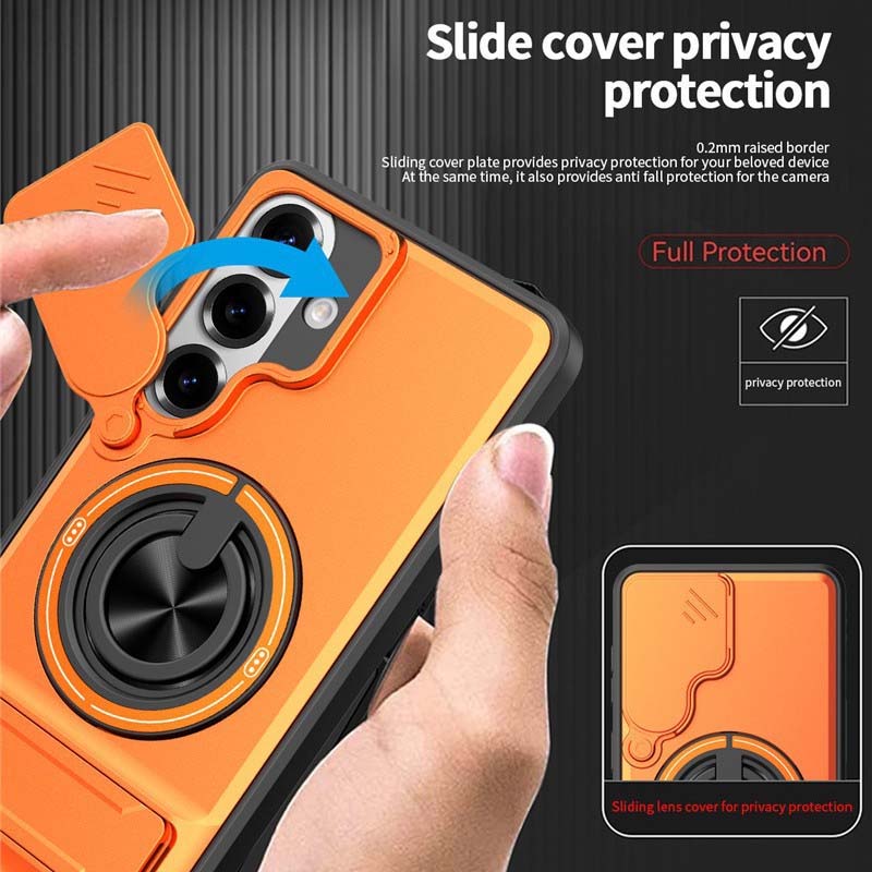📱 LIMITED-TIME 50% OFF! ✨Samsung Phone Case – Heavy-duty with camera cover & ring stand – Shockproof, precise cutouts & 360° rotating grip – all-around protection 🔒