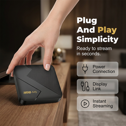📺 50% OFF!🎮Android TV Box with Bluetooth