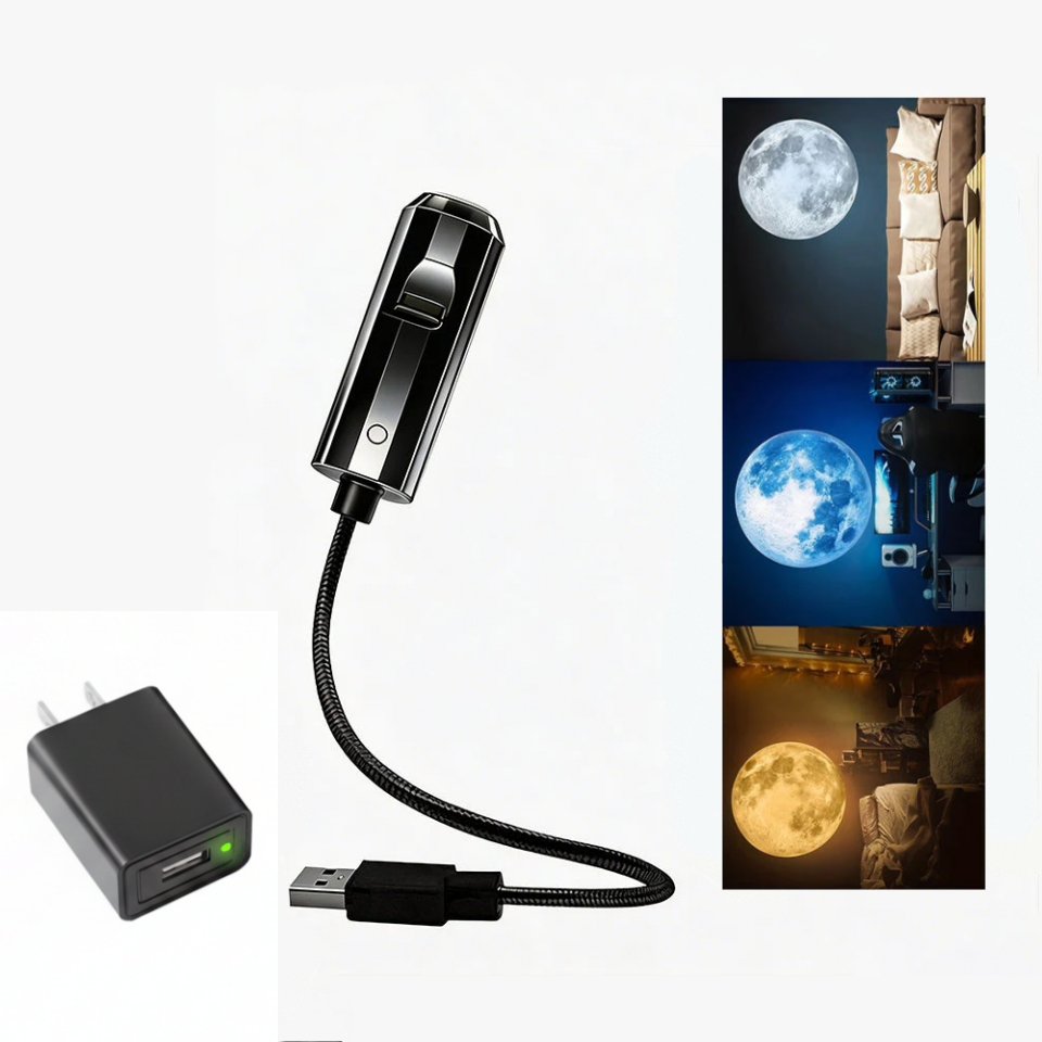 ✨Plug-and-Play HD Galaxy & Ocean Projector Night Light🥳50,000+ Happy Users