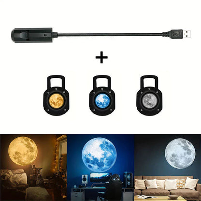 ✨Plug-and-Play HD Galaxy & Ocean Projector Night Light🥳50,000+ Happy Users