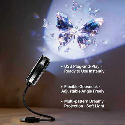 ✨Plug-and-Play HD Galaxy & Ocean Projector Night Light🥳50,000+ Happy Users
