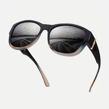 🕶️👓 50% OFF! Attention, glasses wearers: these oversized sunglasses slide right over your own glasses and make you look like a movie star—no expensive clip-ons, no fiddling with lenses!