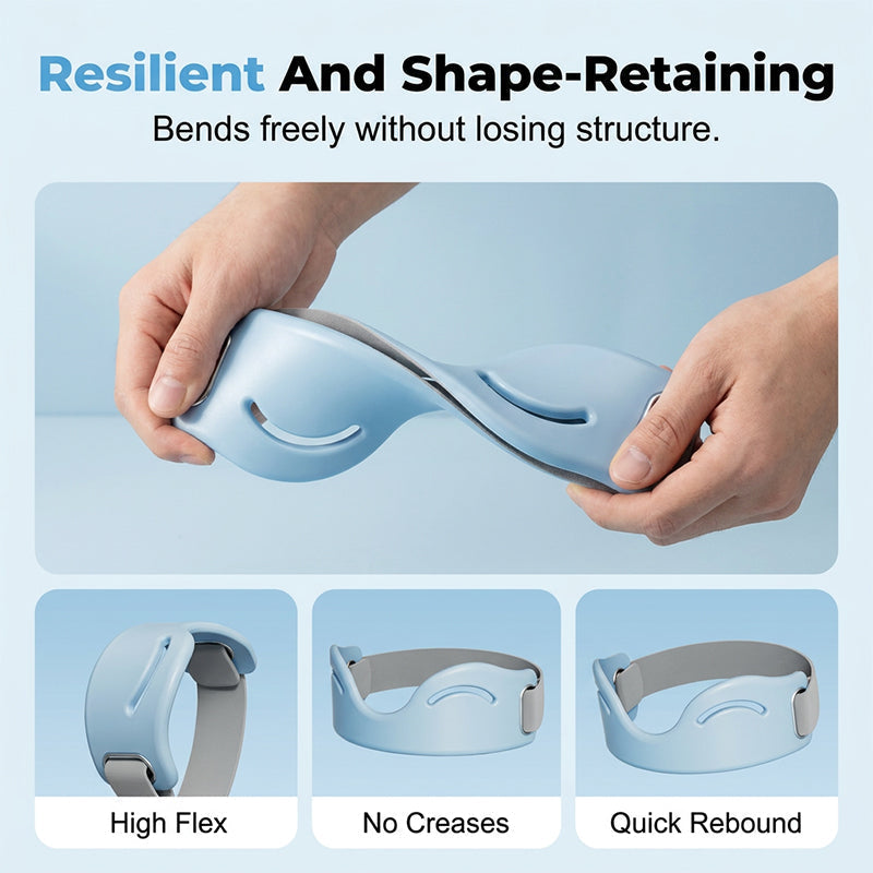 🦵 Patella Brace – Silicone, Shock-Absorbing, Breathable, Dual-Buckle 🏃
