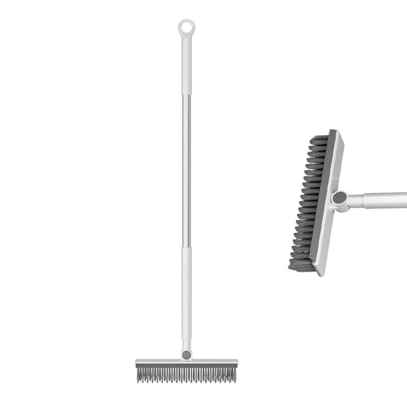 📢📢50% OFF !! ⏰2-in-1 Grout & Corner Scrubber Brush with Squeegee🧹