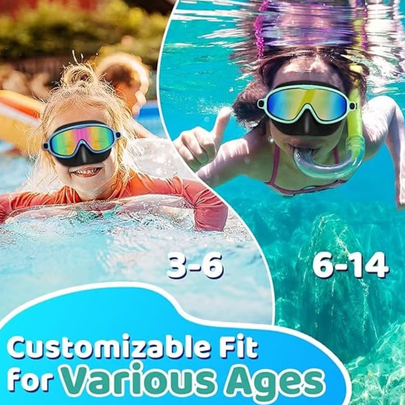 ⏳LAST DAY SALE ONLY $29.99!!🔥Vvinca Kids’ Anti-Choke Swim Goggles🥽UV Protection • Anti-Fog • Shatterproof Lenses • With Nose Cover🏊‍♀️✨Perfect for Swimming Lessons, Beach & Summer Holidays ☀️🇬🇧