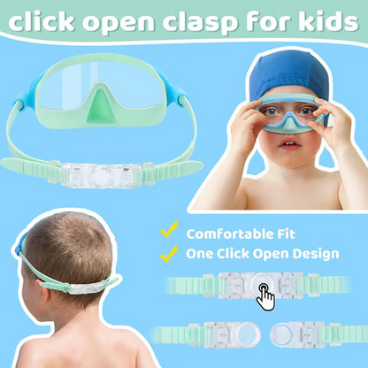 ⏳LAST DAY SALE ONLY $29.99!!🔥Vvinca Kids’ Anti-Choke Swim Goggles🥽UV Protection • Anti-Fog • Shatterproof Lenses • With Nose Cover🏊‍♀️✨Perfect for Swimming Lessons, Beach & Summer Holidays ☀️🇬🇧