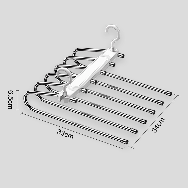 🔥New Hot Selling❤️‍🔥 Multi-Layer Space-Saving Pants Hanger