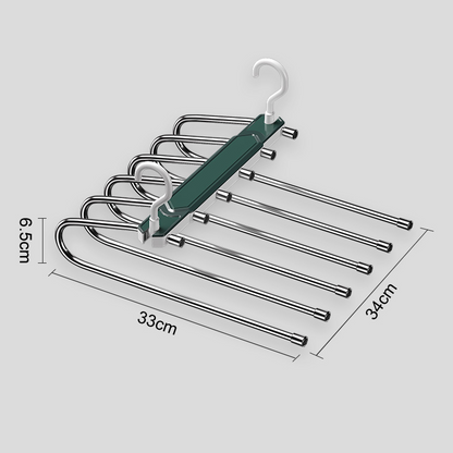 🔥New Hot Selling❤️‍🔥 Multi-Layer Space-Saving Pants Hanger