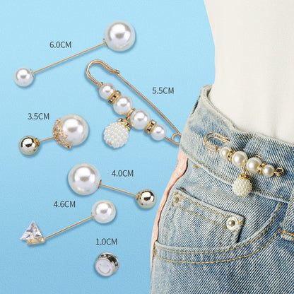🔥Limited Time 50% OFF🔥No-Sew Pants Waist Tightener Pins Set