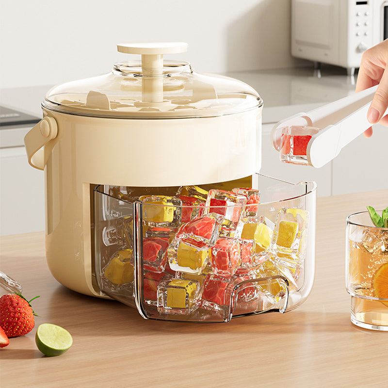 ☀️HOT SALE 50% OFF💜2-in-1 Ice Maker Mold and Drawer Container