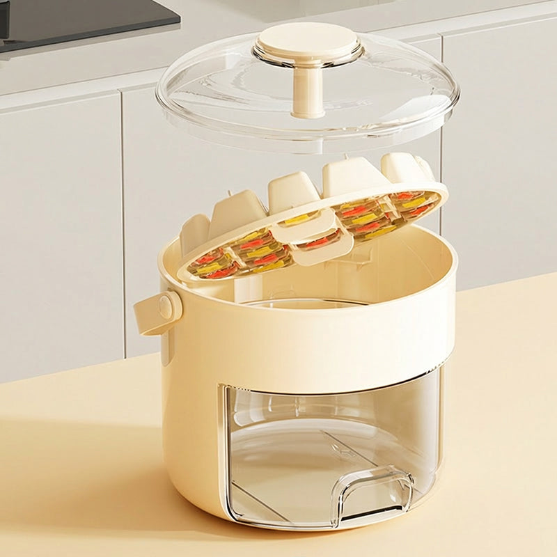 ☀️HOT SALE 50% OFF💜2-in-1 Ice Maker Mold and Drawer Container
