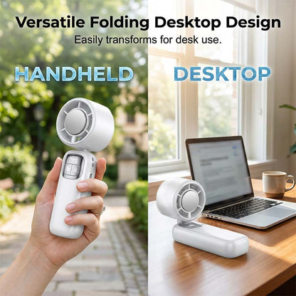 💜Hot Sale 50% OFF✨Semiconductor Cooling Handheld Fan