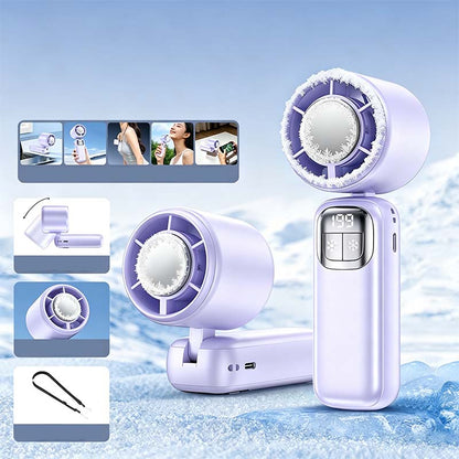 💜Hot Sale 50% OFF✨Semiconductor Cooling Handheld Fan