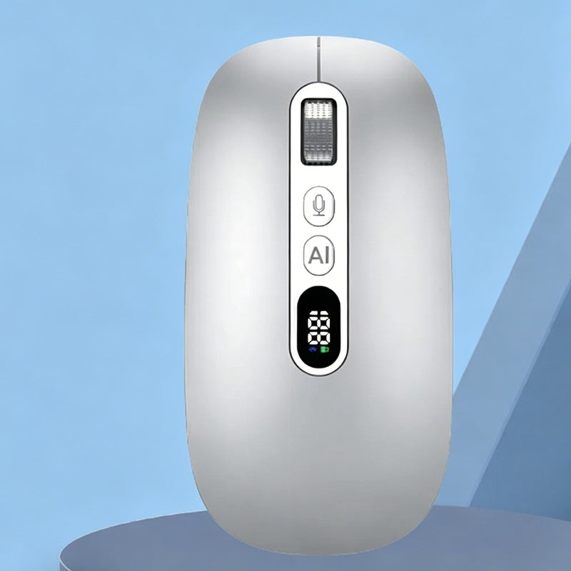 ⏳Limited-time 50% off⏰💼AI Smart Voice Wireless Mouse Real-Time Translation, Silent Click  Boosts Productivity For Work & Study! ⚡🖱️💬