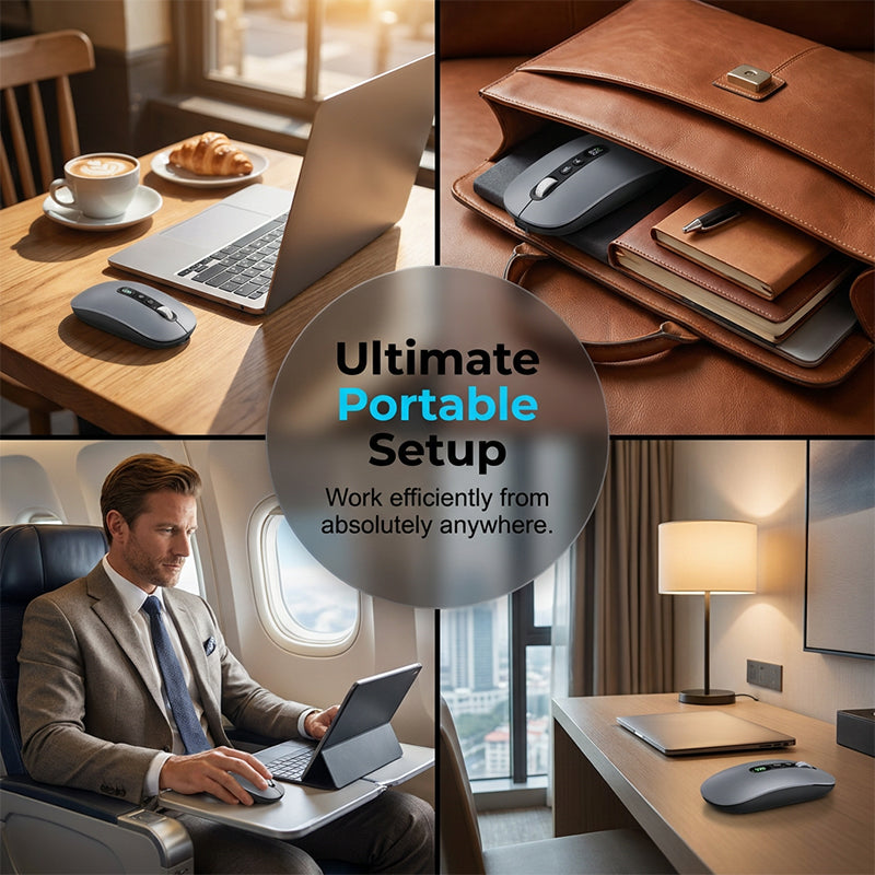 ⏳Limited-time 50% off⏰💼AI Smart Voice Wireless Mouse Real-Time Translation, Silent Click  Boosts Productivity For Work & Study! ⚡🖱️💬