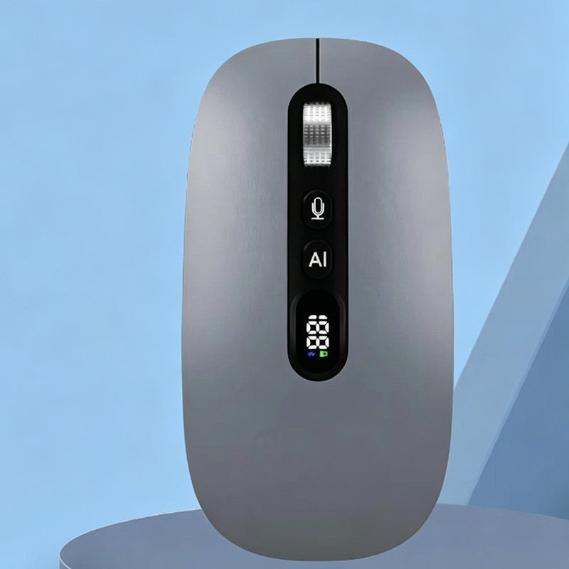 ⏳Limited-time 50% off⏰💼AI Smart Voice Wireless Mouse Real-Time Translation, Silent Click  Boosts Productivity For Work & Study! ⚡🖱️💬