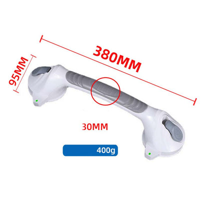 🚿🔒 Suction Cup Grab Bar – 50% OFF! Tool-free install on tiles & glass, strong vacuum hold, removable & reusable – no drilling needed. 💯