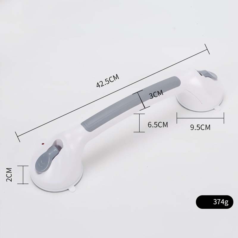 🚿🔒 Suction Cup Grab Bar – 50% OFF! Tool-free install on tiles & glass, strong vacuum hold, removable & reusable – no drilling needed. 💯