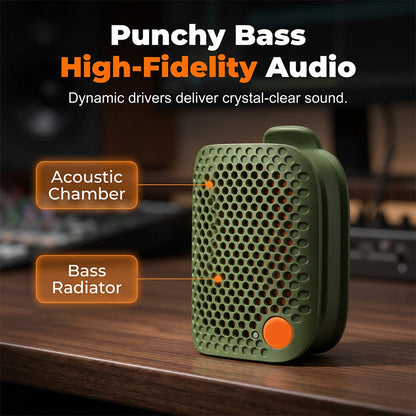 🔊 LIMITED-TIME 50% OFF! ✨ Portable Bluetooth Speaker – TWS Stereo, IPX5 Waterproof, Punchy Bass 🎵