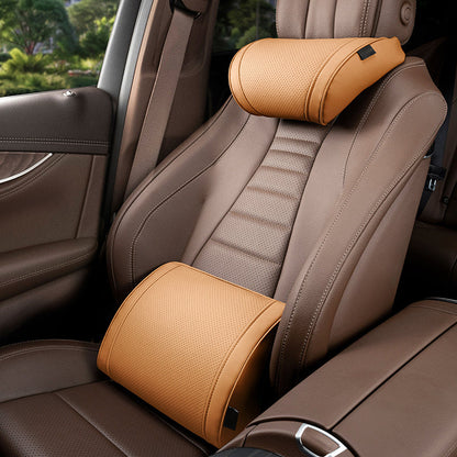🚗💤 Relieve Driving Fatigue! Universal Memory Foam Car Headrest Neck Pillow, Ergonomic Support Auto Neck Cushion for Long Road Trips