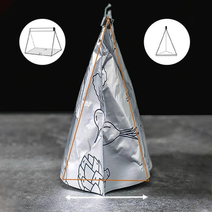 🌿 Ditch the Plastic! Reusable Aluminum Foil Bags – Eco-Friendly Food Storage. ♻️