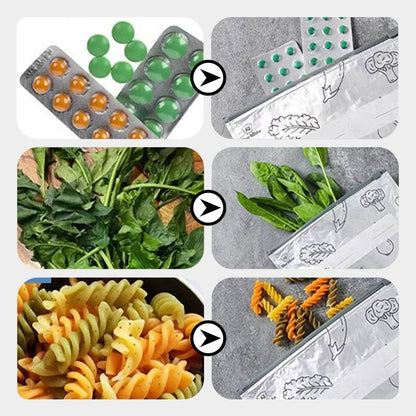 🌿 Ditch the Plastic! Reusable Aluminum Foil Bags – Eco-Friendly Food Storage. ♻️