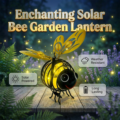 ⏰🔥LIMITED TIME 50% OFF!🔥50K+ SOLD! Hanging Solar Bee Light – Warm Amber Glow, Flicker-Free, Perfect for Garden Parties, Camping, or Kids’ Rooms – Spread Joy Day and Night 🌞🌜