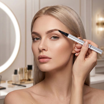 💗Hot Sale 50% OFF🌸Dual-Ended Waterproof Microblading Eyebrow Pencil