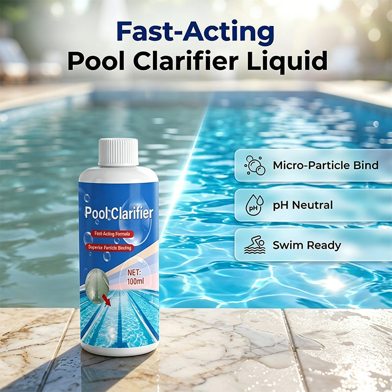 ⏰🔥LIMITED TIME 50% OFF!🔥50K+ SOLD! Pool Clarifier Fast Acting Water Cleaner