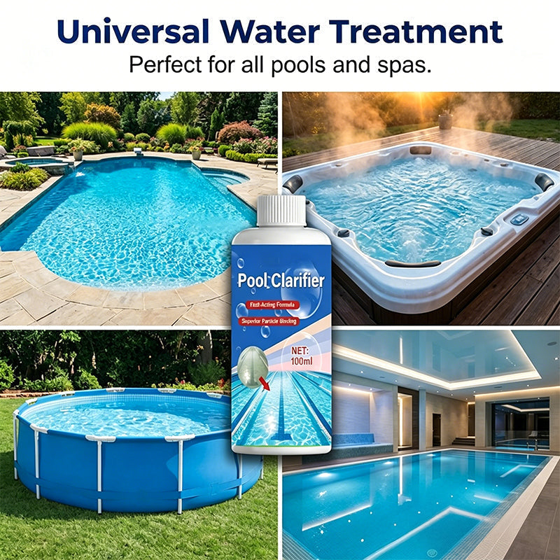 ⏰🔥LIMITED TIME 50% OFF!🔥50K+ SOLD! Pool Clarifier Fast Acting Water Cleaner