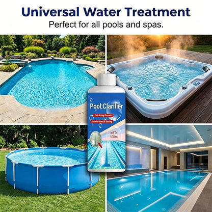 ⏰🔥LIMITED TIME 50% OFF!🔥50K+ SOLD! Pool Clarifier Fast Acting Water Cleaner
