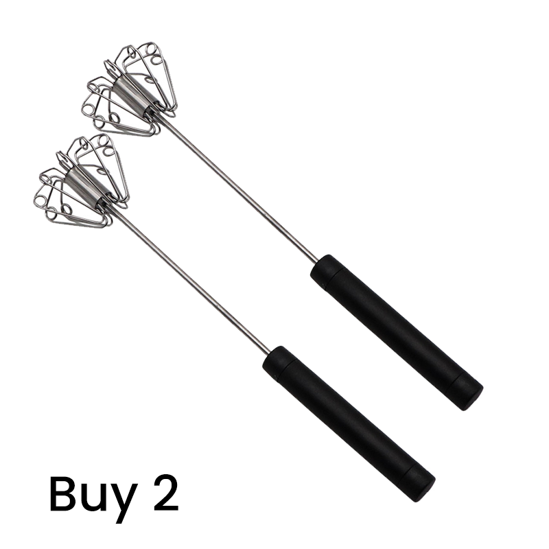 🎁Last Day Promotion 50% OFF🔥Stainless Steel Semi-Automatic Hand Egg Beater