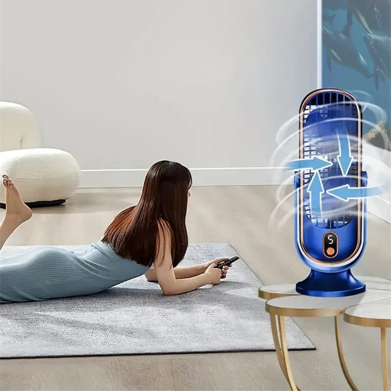 ⏰Limited Hot Sales - 50% OFF🔥Portable Desktop Air Conditioner Fan with 5 Wind Speed