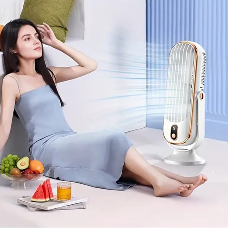 ⏰Limited Hot Sales - 50% OFF🔥Portable Desktop Air Conditioner Fan with 5 Wind Speed
