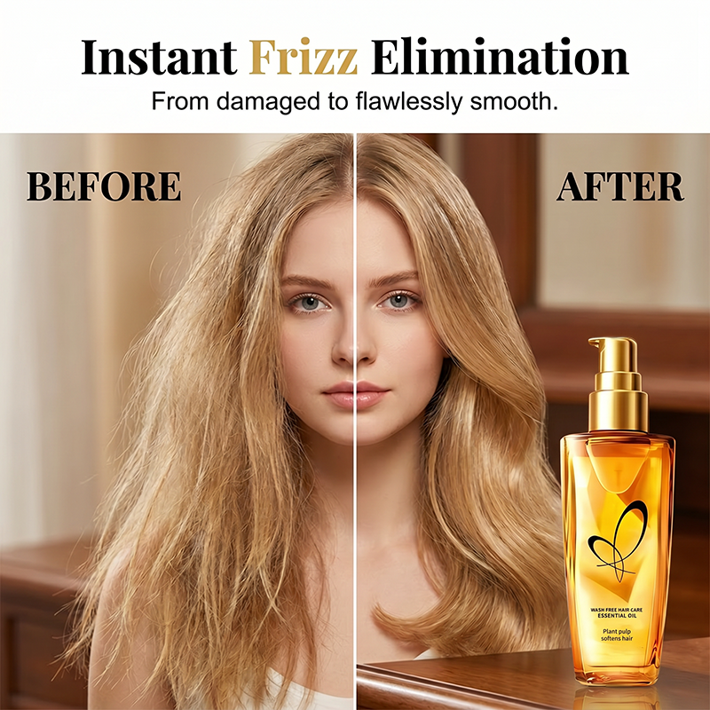 🔥LAST DAY 50% OFF🔥Wash-Free Hair Care Essential Oil