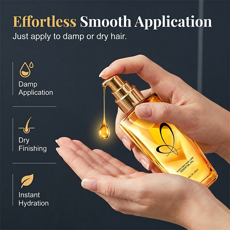 🔥LAST DAY 50% OFF🔥Wash-Free Hair Care Essential Oil