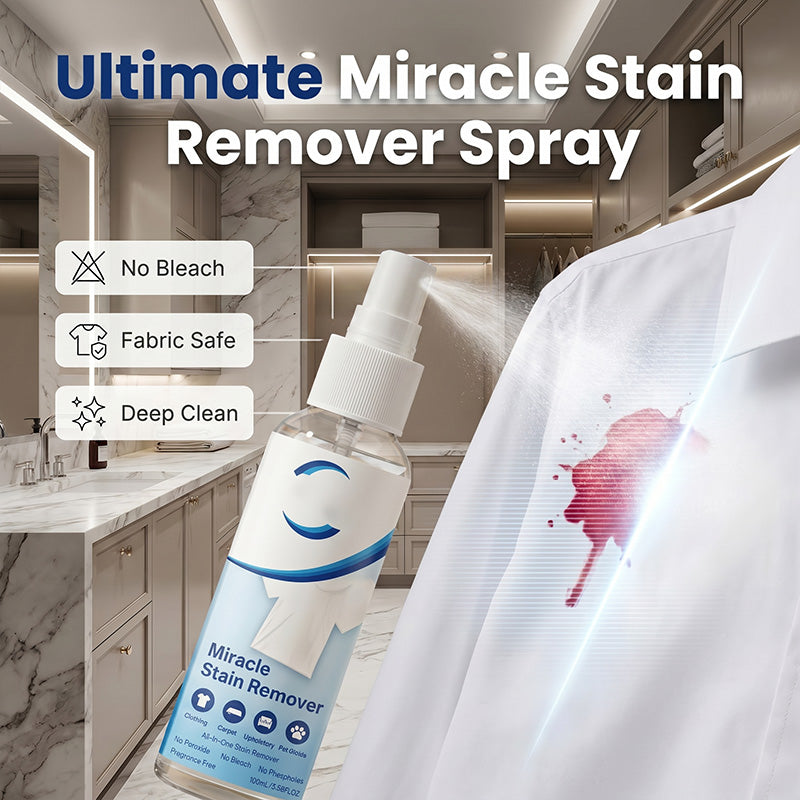 🏆Limited Time Promotion 50% OFF❄️Miracle Stain Remover Spray