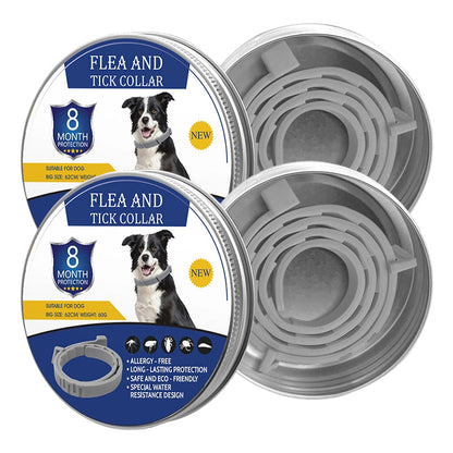 🔥Hot Sale 49% Off🔥Adjustable Flea & Tick Collars for Dogs & Cats