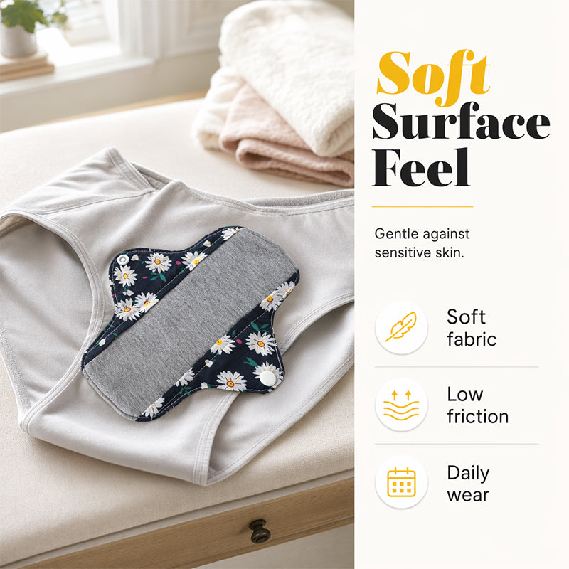 🎁2026 New Arrivals 50% OFF💥Women’s Washable Sanitary Pads Soft Graphene Panty Liners