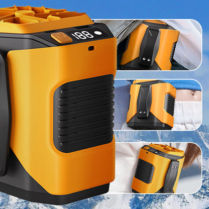 🔥LAST DAY 50% OFF🔥6000mAh Multifuntion Waist Fan with 100 Speeds & Flashlight