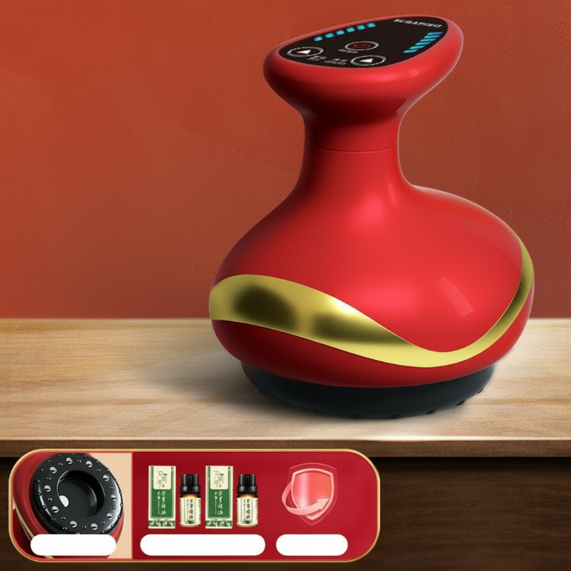 ⏳Limited-time 50% off⏰Smart Electric Cupping & Gua Sha Massager