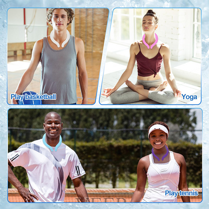 ⏰Limited Sale 50% OFF!!🎄50K+ SOLD! 🎁🎉Portable Reusable Cooling Neck Wrap