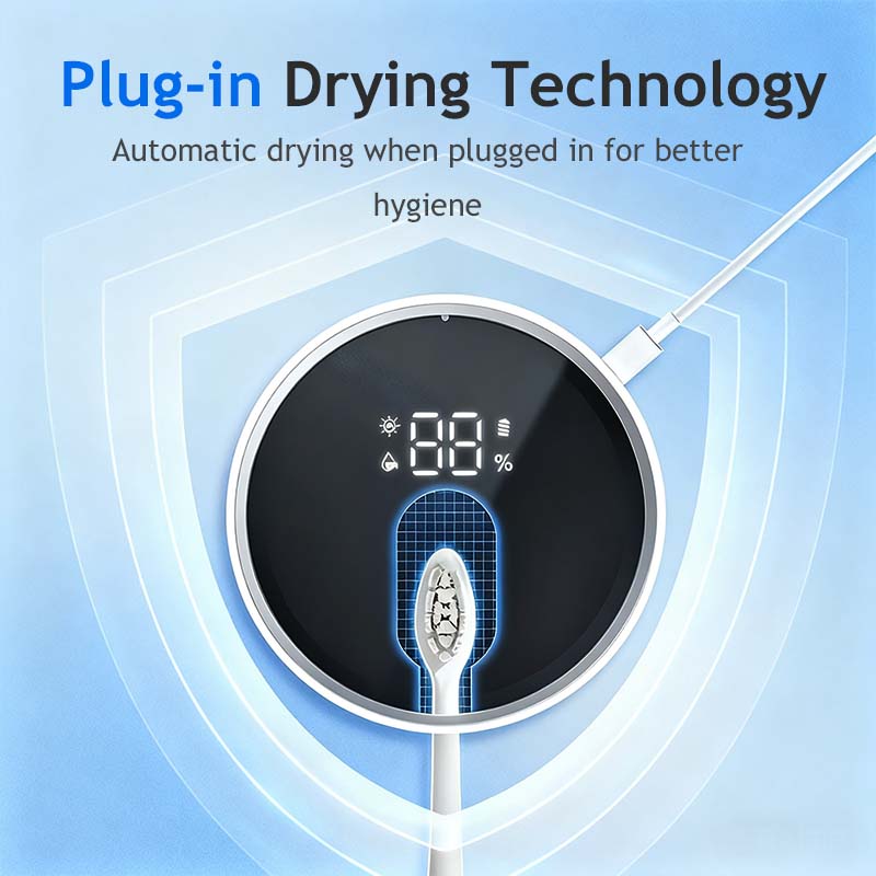 💎 LIMITED-TIME 50% OFF! ✨Wall-Mounted UV Sterilizer Smart Toothbrush Holder