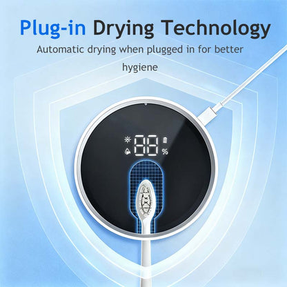 💎 LIMITED-TIME 50% OFF! ✨Wall-Mounted UV Sterilizer Smart Toothbrush Holder