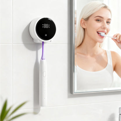 💎 LIMITED-TIME 50% OFF! ✨Wall-Mounted UV Sterilizer Smart Toothbrush Holder