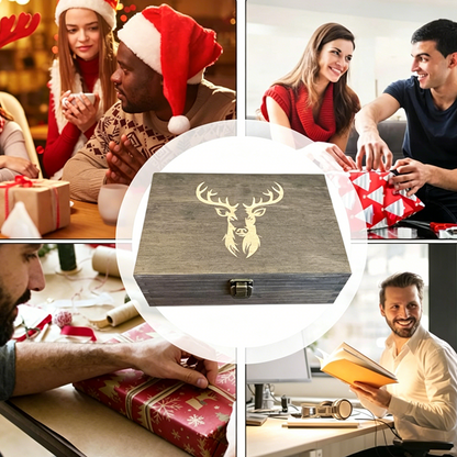 🔥New Hot Selling❤️‍🔥 Wooden Hunting Memory Box