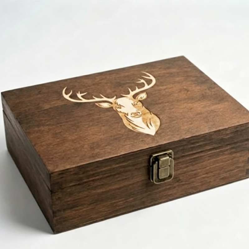 🔥New Hot Selling❤️‍🔥 Wooden Hunting Memory Box
