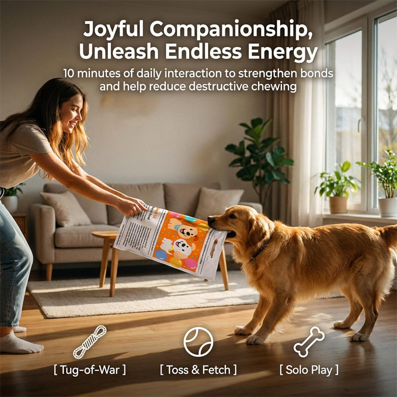 🥳2026 HOT SALE🥳💞Durable Newspaper Dog Chew Toy