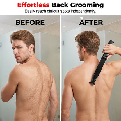 🔥Hot Sale 50% OFF🔥No More Nicks & Pulls! Reach-Anywhere Body Trimmer – Safe for Chest, Back & Below-the-Belt.